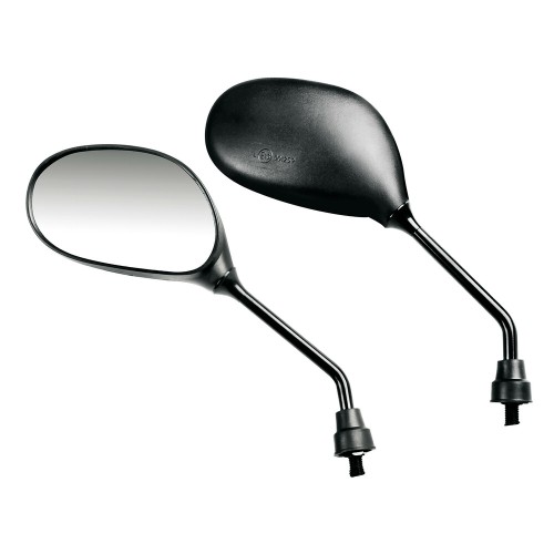 ΚΑΘΡΕΦΤΕΣ ΜΟΤΟ LAMPA KIRO M10X1,25 ΜΑΥΡΟΙ 2ΤΕΜ.
