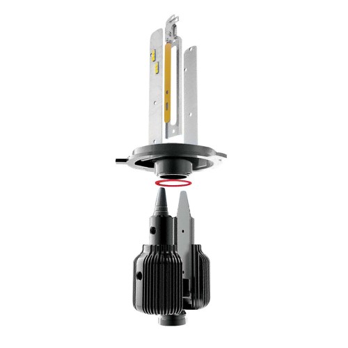 ΛΑΜΠΕΣ ΖΕΥΓΑΡΙ LAMPA H4 9>32V P43T 12LED 6.500K 4.000LM 20W SEOUL CSP-Y19CHIPS HALO LED BLADE