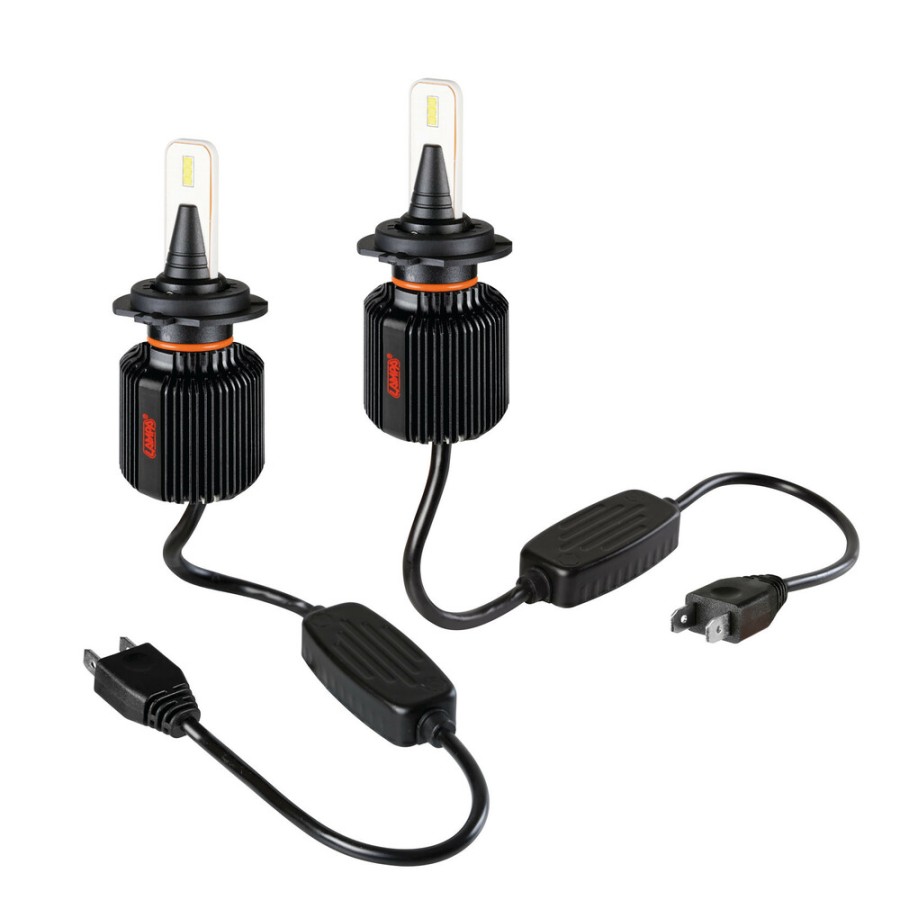 ΛΑΜΠΕΣ ΖΕΥΓΑΡΙ LAMPA H7 9>32V PX26D 6LED 6.500K 4.000LM 20W SEOUL CSP-Y19CHIPS HALO LED BLADΕ 