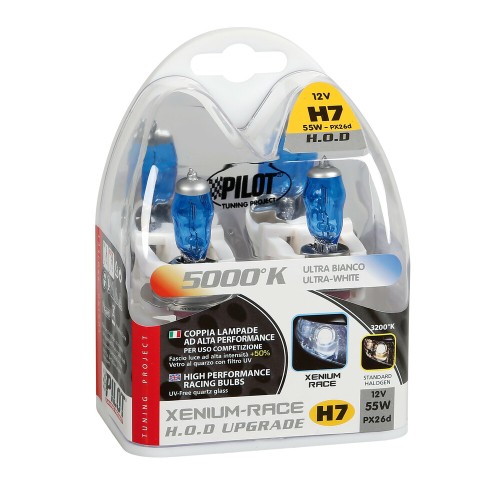ΛΑΜΠΕΣ ΖΕΥΓΑΡΙ LAMPA H7 55W XENIUM RACE 12V