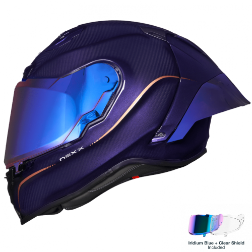 ΚΡΑΝΟΣ NEXX X.R3R HAGIBIS CARBON / PURPLE  (CARBON FIBER)