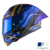 ΚΡΑΝΟΣ NEXX X.R3R SWIRL DEEP BLUE (CARBON FIBER)