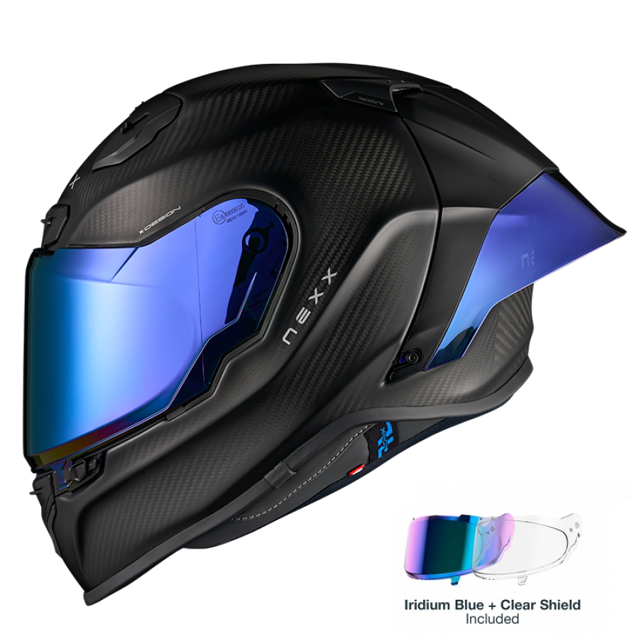 ΚΡΑΝΟΣ NEXX X.R3R ZERO PRO 2 CARBON / BLUE MATT (CARBON FIBER) 