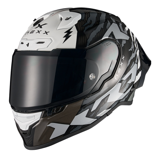 ΚΡΑΝΟΣ NEXX X.R3R ZIGER BLACK / GREY (CARBON FIBER)