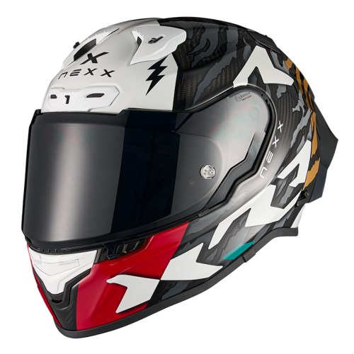 ΚΡΑΝΟΣ NEXX X.R3R ZIGER GREY / GOLD (CARBON FIBER)