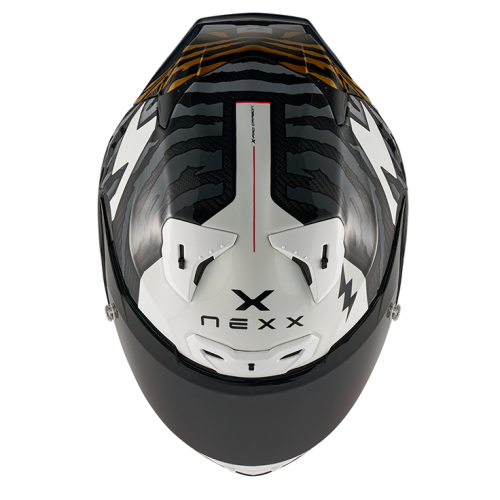 ΚΡΑΝΟΣ NEXX X.R3R ZIGER GREY / GOLD (CARBON FIBER)