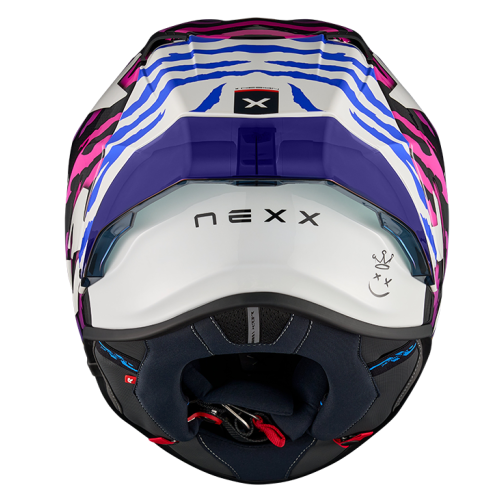 ΚΡΑΝΟΣ NEXX X.R3R ZIGER PURPLE / BLUE (CARBON FIBER)