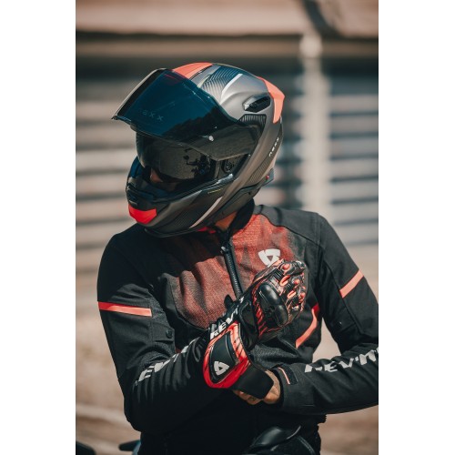 ΚΡΑΝΟΣ NEXX X.TR RUSH BLACK / RED MATT (CARBON FIBER)