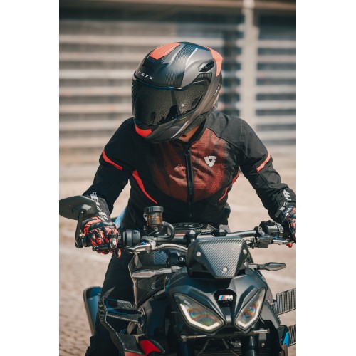 ΚΡΑΝΟΣ NEXX X.TR RUSH BLACK / RED MATT (CARBON FIBER)