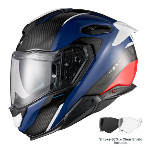 ΚΡΑΝΟΣ NEXX X.TR RUSH BLUE / RED (CARBON FIBER)