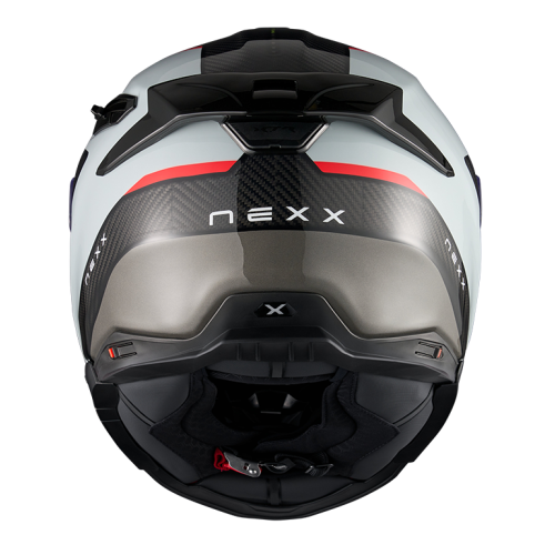 NEXX X.TR RUSH GREY/ RED MATT (CARBON FIBER)