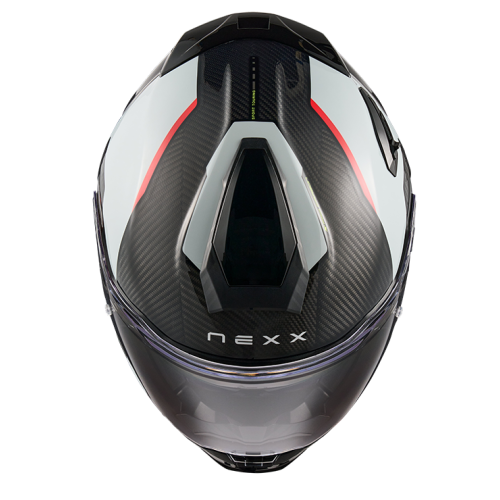 NEXX X.TR RUSH GREY/ RED MATT (CARBON FIBER)