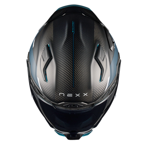 ΚΡΑΝΟΣ NEXX X.WST3 MANGA ORANGE / BLUE MATT (CARBON FIBER)