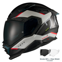 ΚΡΑΝΟΣ NEXX X.WST3 MANGA WHITE / RED (CARBON FIBER)