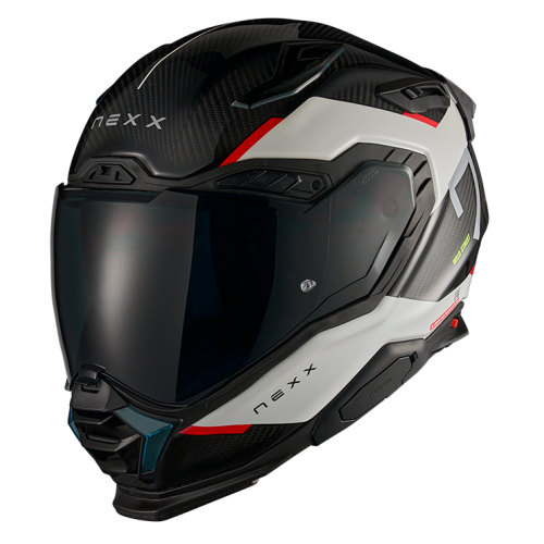 ΚΡΑΝΟΣ NEXX X.WST3 MANGA WHITE / RED (CARBON FIBER)