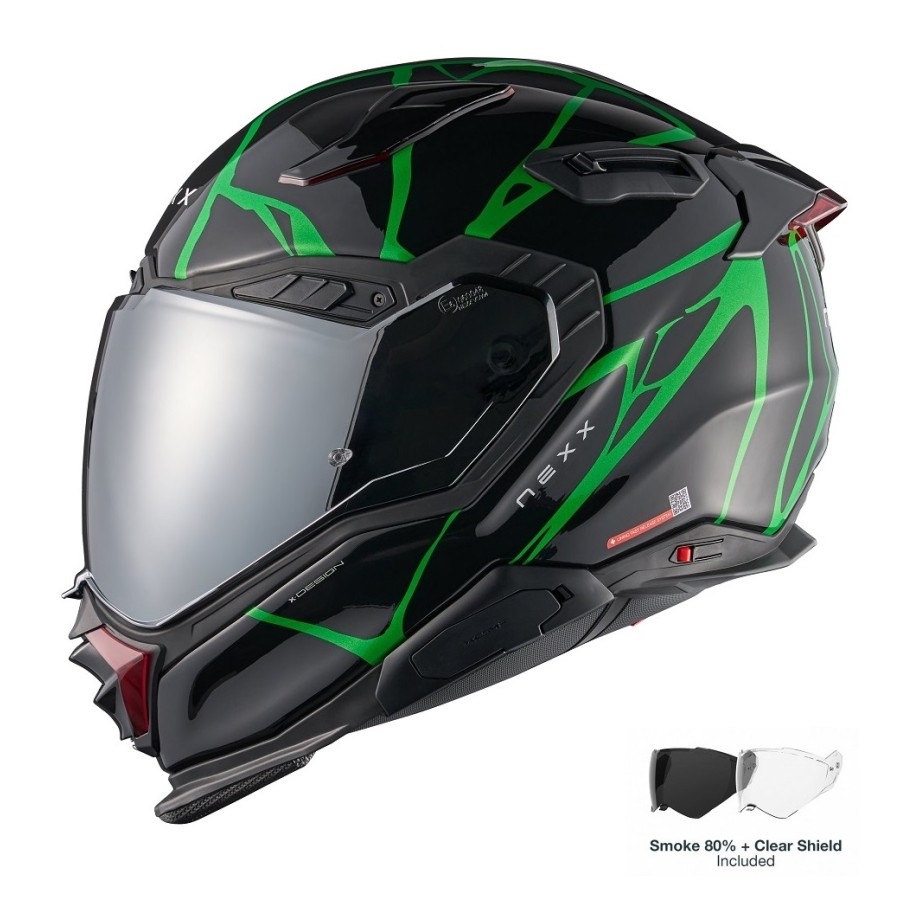 ΚΡΑΝΟΣ NEXX X.WST3 B-SIDE BLACK / GREEN