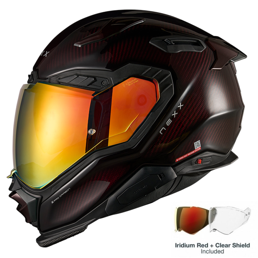 NEXX X.WST3 LAVA CARBON / RED (CARBON FIBER)