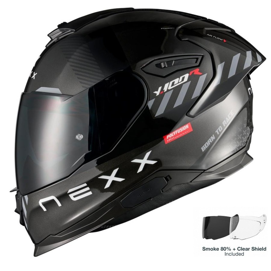 ΚΡΑΝΟΣ NEXX Y.100R FADE BLACK / RED