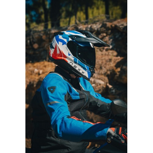 ΚΡΑΝΟΣ NEXX Y.TRAVL PRIMAL BLUE / RED MATT