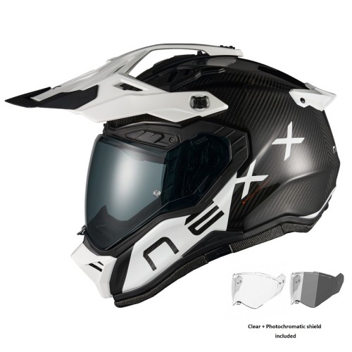 ΚΡΑΝΟΣ NEXX X.RALLY GRAVIX CARBON WHITE (CARBON FIBER)