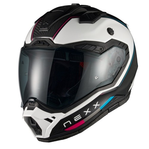 ΚΡΑΝΟΣ NEXX X.RALLY RAID BLUE / PINK (CARBON FIBER)