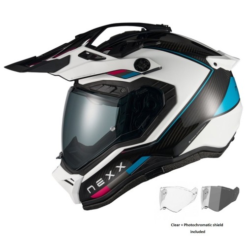 ΚΡΑΝΟΣ NEXX X.RALLY RAID BLUE / PINK (CARBON FIBER)