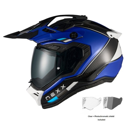 ΚΡΑΝΟΣ NEXX X.RALLY RAID BLUE / WHITE (CARBON FIBER)