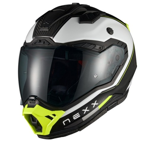 ΚΡΑΝΟΣ NEXX X.RALLY RAID WHITE / ΝΕΟΝ (CARBON FIBER)