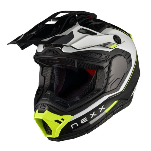 ΚΡΑΝΟΣ NEXX X.RALLY RAID WHITE / ΝΕΟΝ (CARBON FIBER)