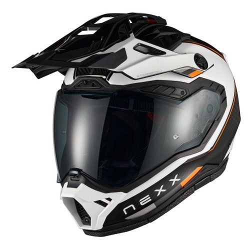 ΚΡΑΝΟΣ NEXX X.RALLY RAID WHITE / ORANGE (CARBON FIBER)