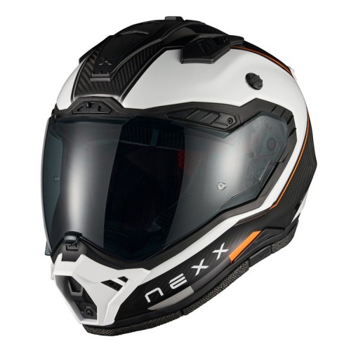 ΚΡΑΝΟΣ NEXX X.RALLY RAID WHITE / ORANGE (CARBON FIBER)