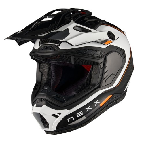 ΚΡΑΝΟΣ NEXX X.RALLY RAID WHITE / ORANGE (CARBON FIBER)