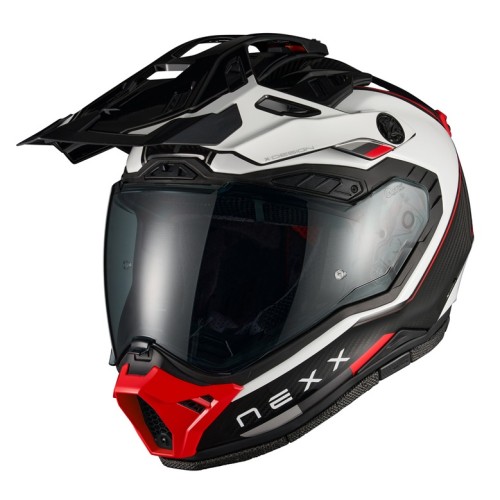 ΚΡΑΝΟΣ NEXX X.RALLY RAID WHITE / RED (CARBON FIBER)