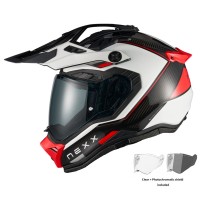 ΚΡΑΝΟΣ NEXX X.RALLY RAID WHITE / RED (CARBON FIBER)