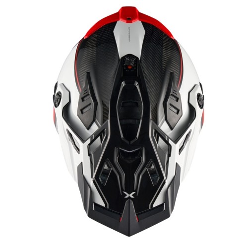 ΚΡΑΝΟΣ NEXX X.RALLY RAID WHITE / RED (CARBON FIBER)