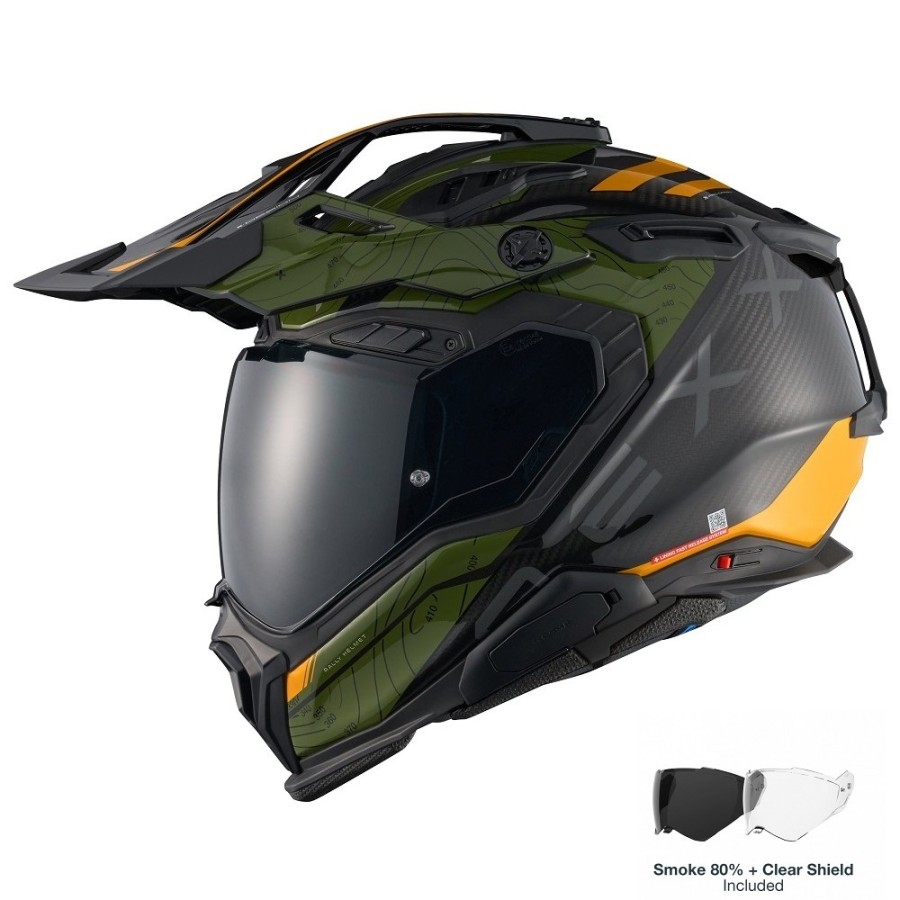 ΚΡΑΝΟΣ NEXX X.WED 3 FURKA GREEN / YELLOW (CARBON FIBER)