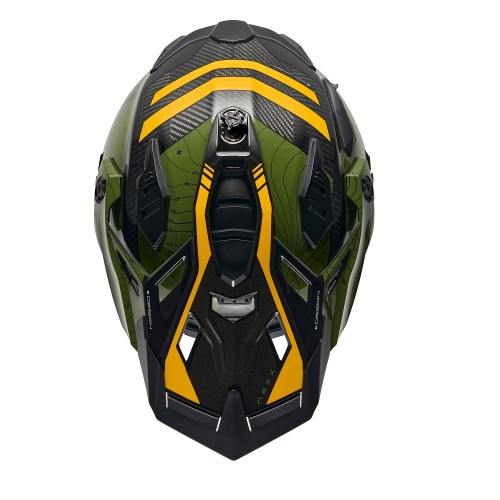 ΚΡΑΝΟΣ NEXX X.WED 3 FURKA GREEN / YELLOW (CARBON FIBER)