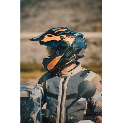 ΚΡΑΝΟΣ NEXX X.WED 3 FURKA ORANGE / GREY (CARBON FIBER)