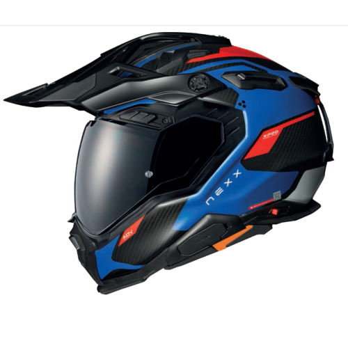 ΚΡΑΝΟΣ NEXX X.WED 3 KEYO BLUE / RED MATT (CARBON FIBER)