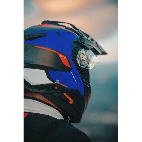 ΚΡΑΝΟΣ NEXX X.WED 3 KEYO BLUE / RED MATT (CARBON FIBER)