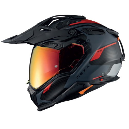 ΚΡΑΝΟΣ NEXX X.WED 3 KEYO GREY / RED MATT (CARBON FIBER)