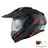 ΚΡΑΝΟΣ NEXX X.WED 3 KEYO GREY / RED MATT (CARBON FIBER)