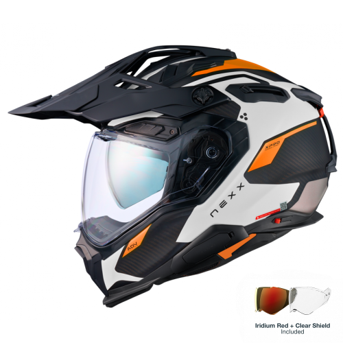 ΚΡΑΝΟΣ NEXX X.WED 3 KEYO WHITE / ORANGE MATT (CARBON FIBER)