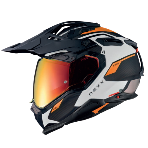 ΚΡΑΝΟΣ NEXX X.WED 3 KEYO WHITE / ORANGE MATT (CARBON FIBER)