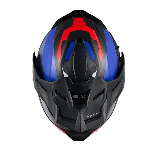 ΚΡΑΝΟΣ NEXX X.LIFECOUNTRY TERRA BLUE / RED MATT (CARBON FIBER)