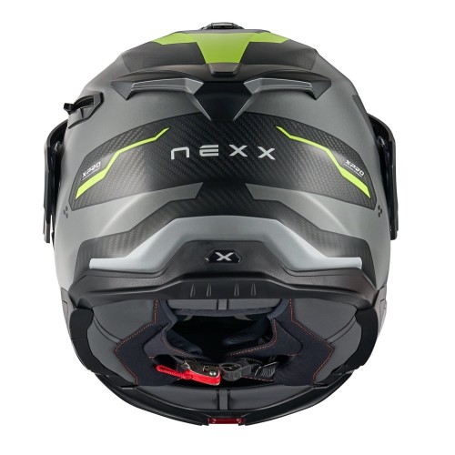 ΚΡΑΝΟΣ NEXX X.LIFECOUNTRY TERRA GREY / NEON MATT (CARBON FIBER)