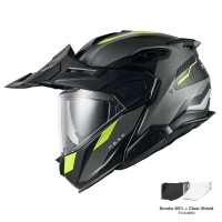 ΚΡΑΝΟΣ NEXX X.LIFECOUNTRY TERRA GREY / NEON MATT (CARBON FIBER)