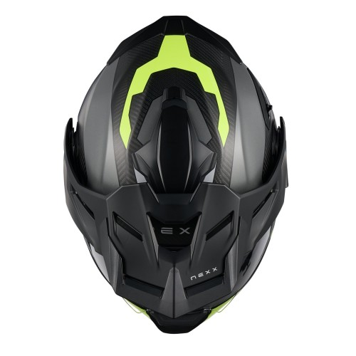 ΚΡΑΝΟΣ NEXX X.LIFECOUNTRY TERRA GREY / NEON MATT (CARBON FIBER)