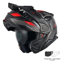 ΚΡΑΝΟΣ NEXX X.LIFECOUNTRY TERRA GREY / RED MATT (CARBON FIBER)