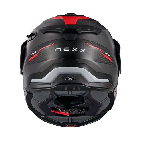 ΚΡΑΝΟΣ NEXX X.LIFECOUNTRY TERRA GREY / RED MATT (CARBON FIBER)